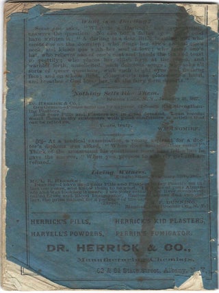 The American Domestic Cook Book for 1867. For gratuitous distribution.