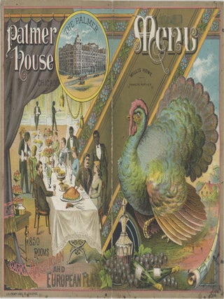 Collection of menus from Chicago's grand hotel.