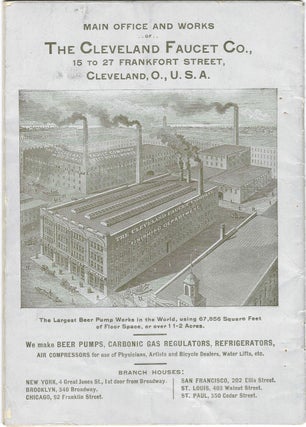 [Catalogue C. The Cleveland Faucet Co. Beer Pump Makers (cover title]).
